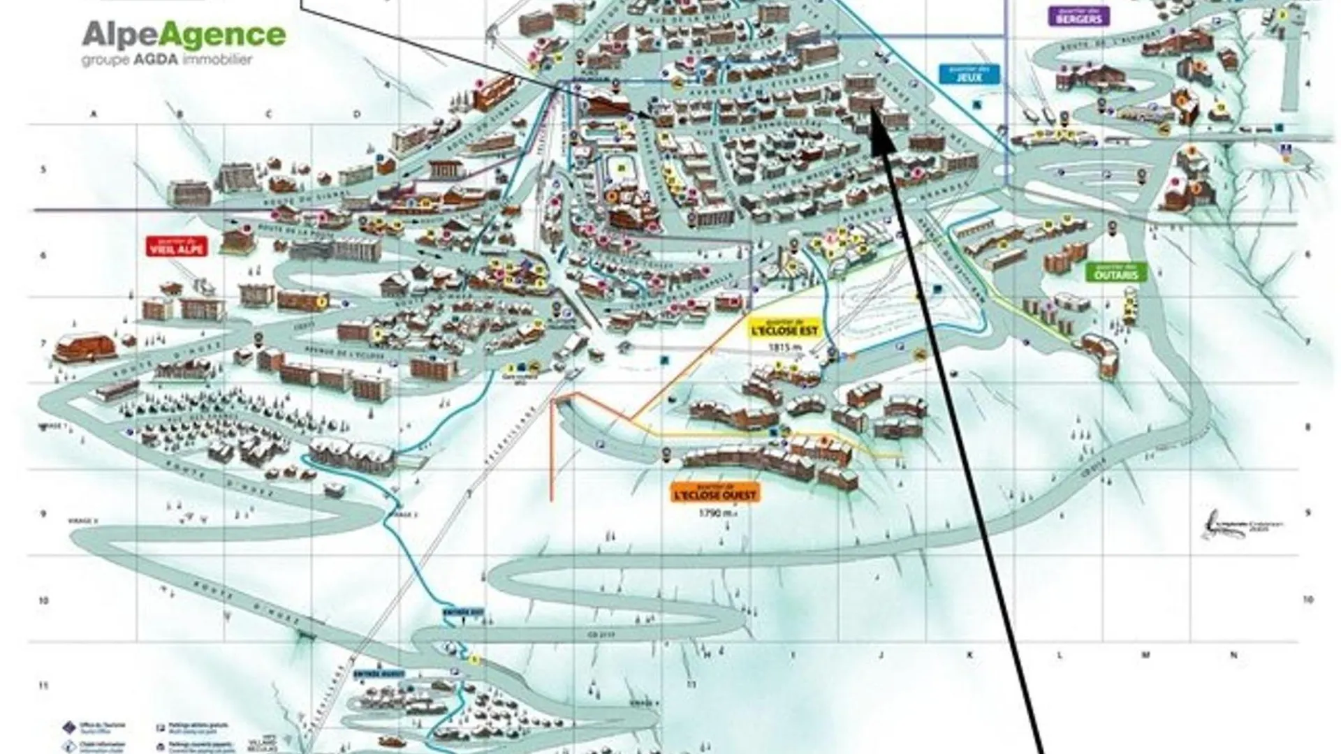 Spacieux T2 Pour 6-8 Pers, Face Pistes, Proche Commerces - L'Alpe D'Huez - Fr-1-405-29 0*,  Frankreich